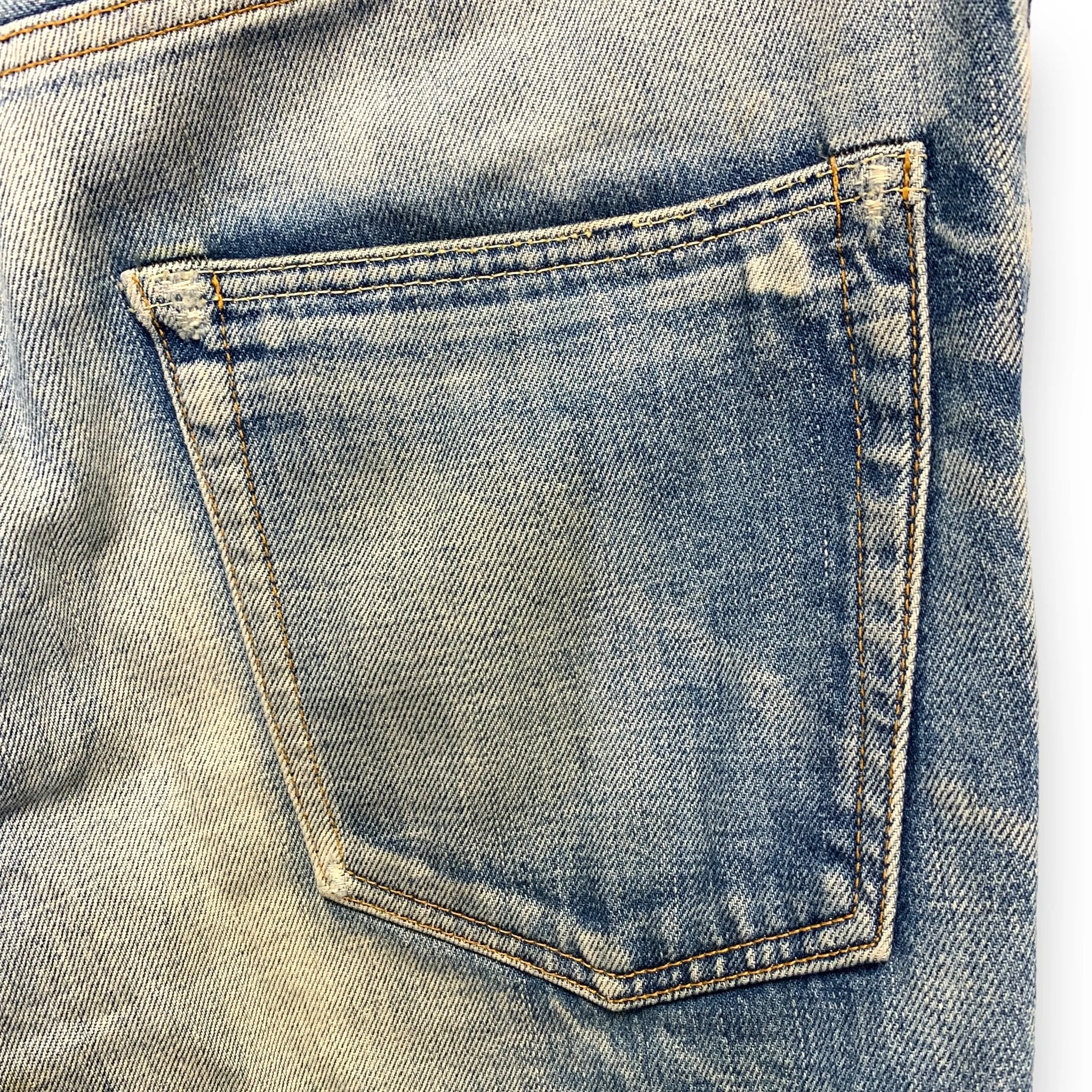 [32W 30L] Visvim 12AW SOCIAL SCULPTURE 03 DAMAGED-6 Denim Jeans