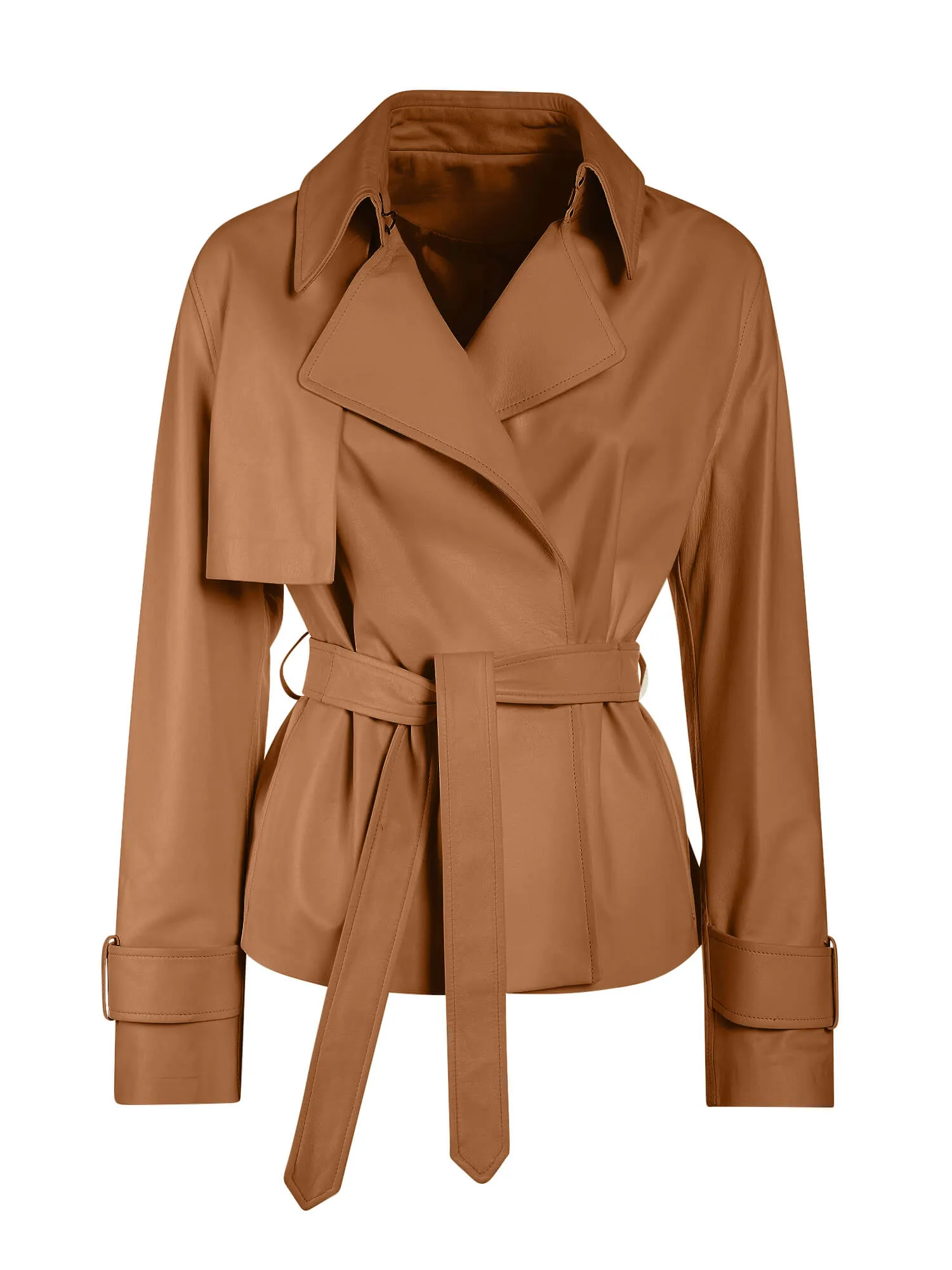 Daisy Italian Lambskin Leather Jacket